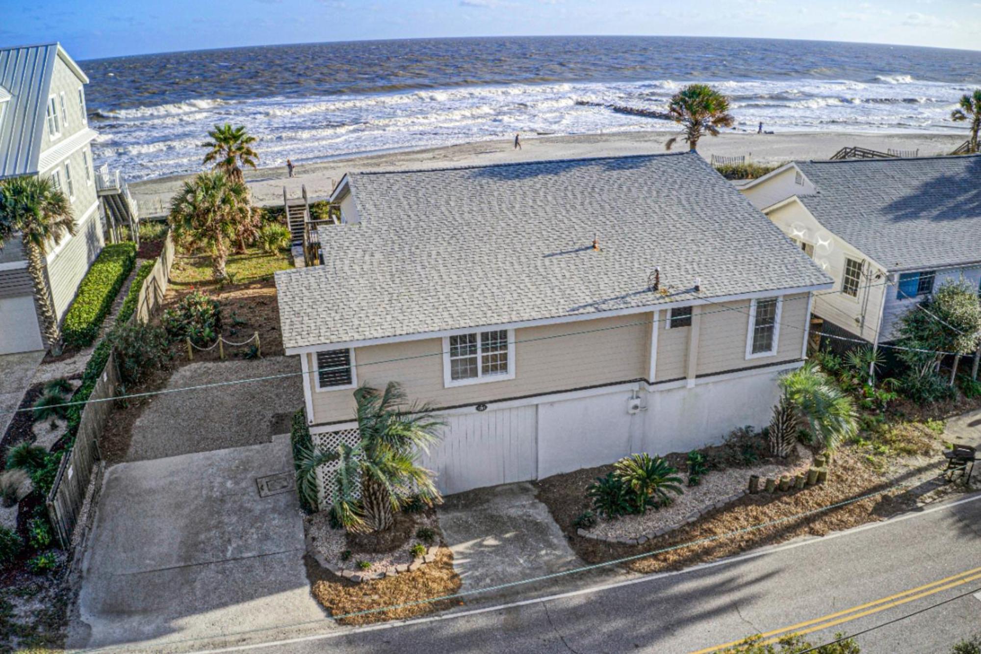 Just Beachy Villa Folly Beach Eksteriør billede