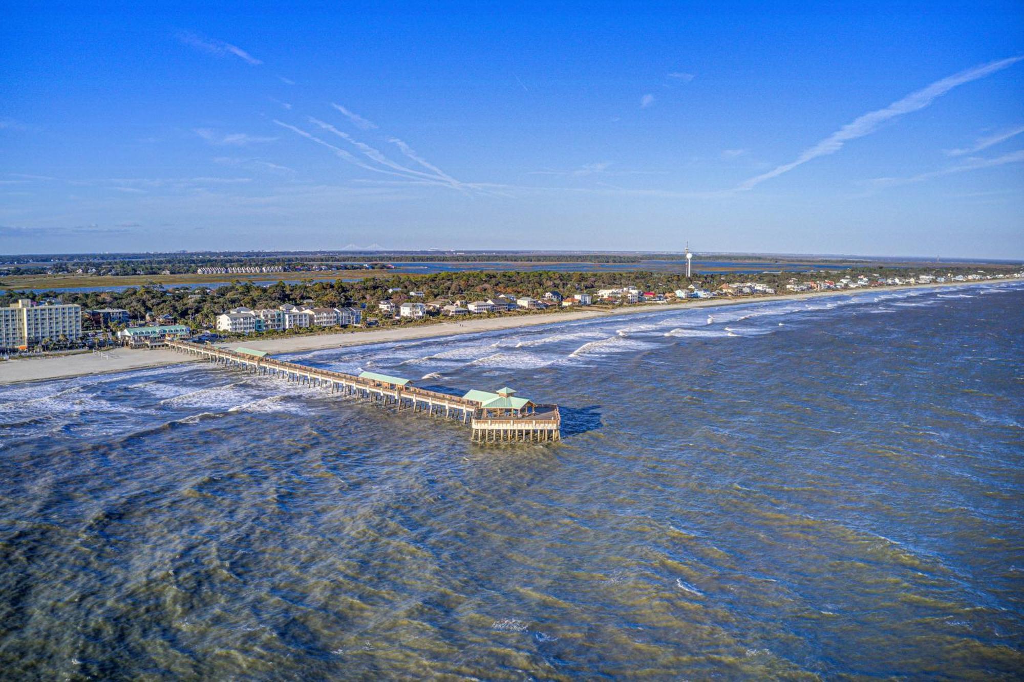 Just Beachy Villa Folly Beach Eksteriør billede