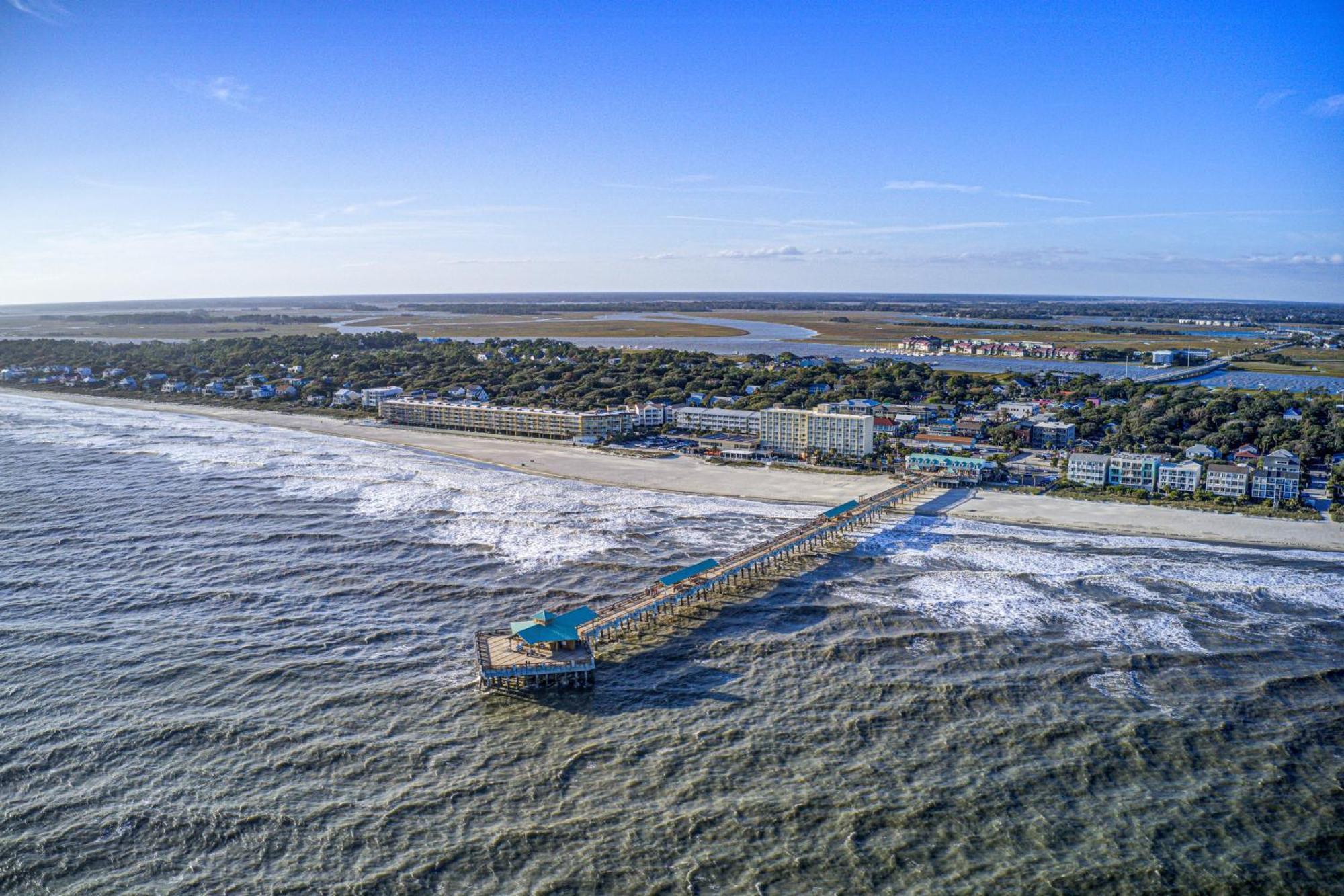 Just Beachy Villa Folly Beach Eksteriør billede